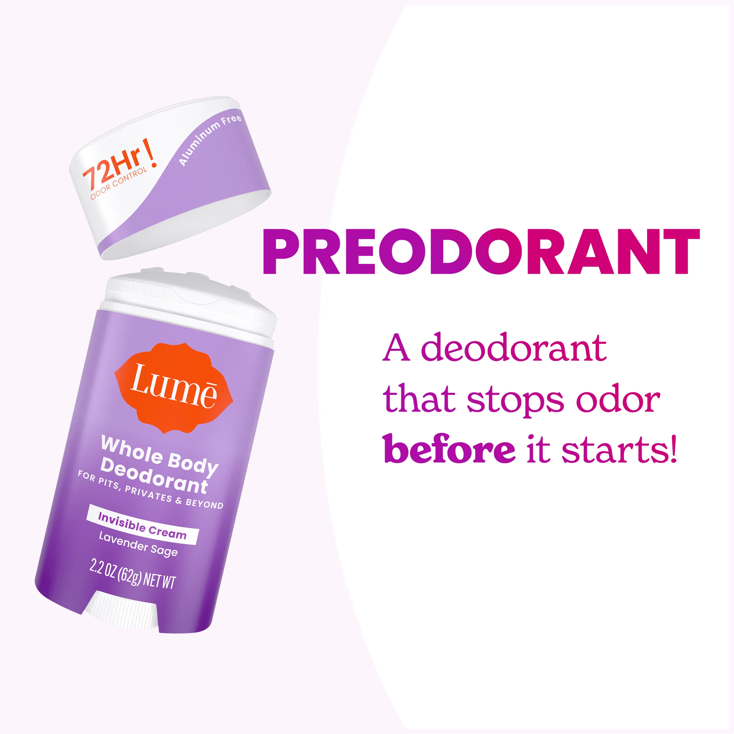 Lavender Sage | Cream Stick Deodorant - Image 5